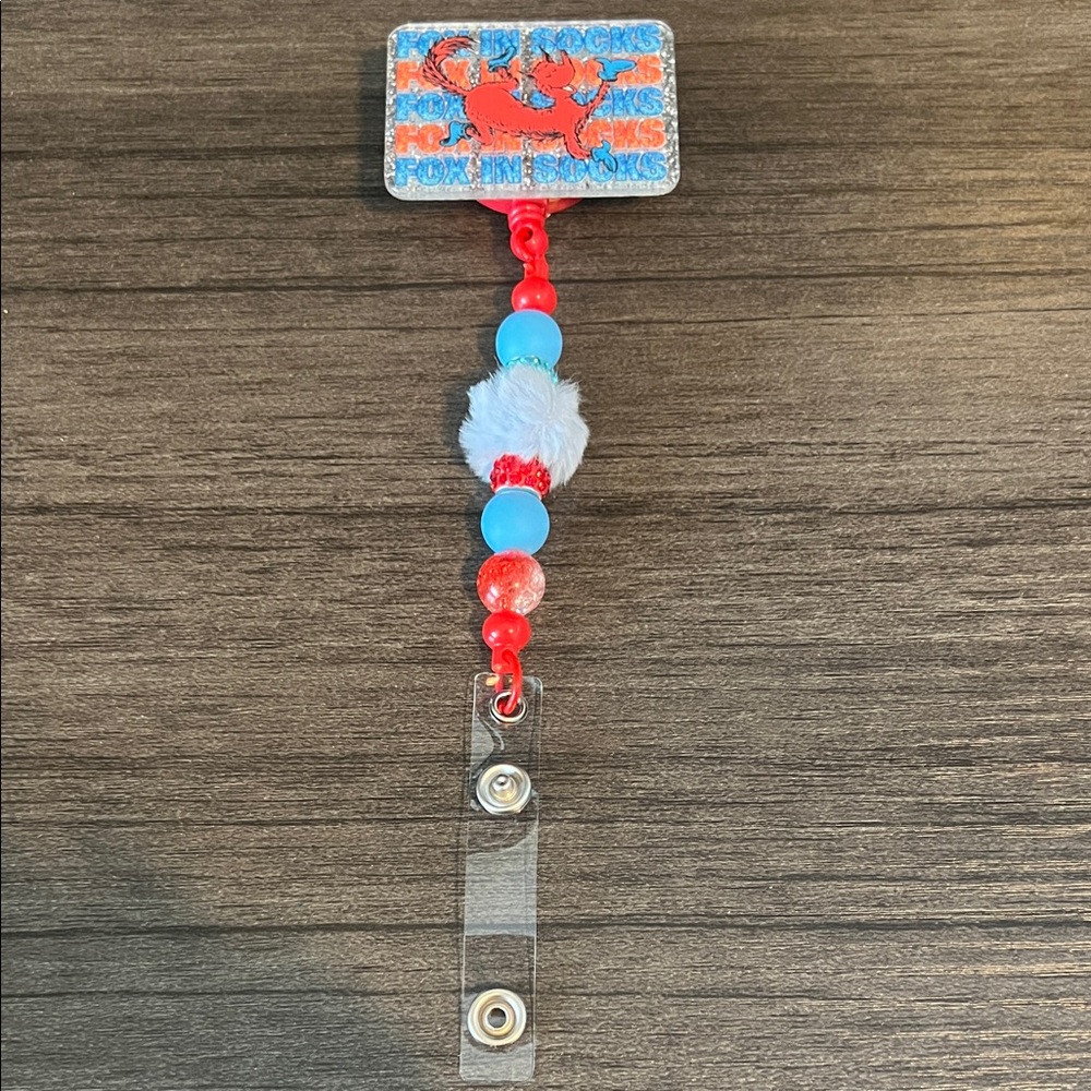 Teacher badge reel